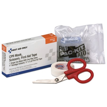 FIRST AID ONLY ANSI Class A+ Refill, 24 Unit, CPR Breather, Scissors, Tape 90638